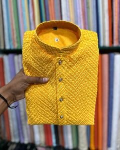 Yellow kurta