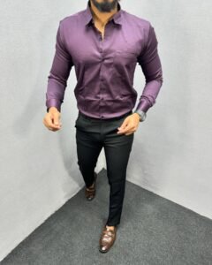 Lavender and black